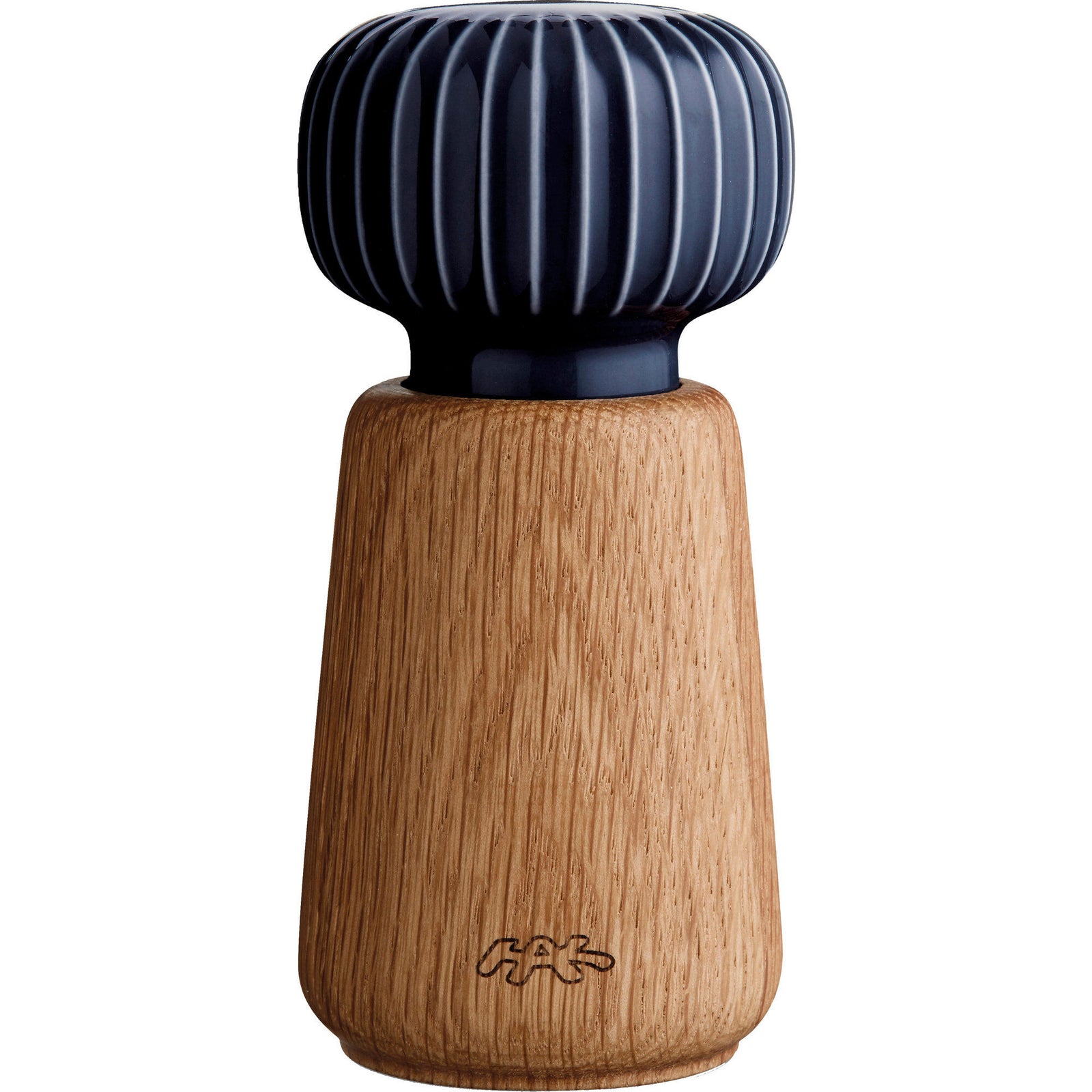 Kähler Kähler Hammershøi salt/peberkværn indigo ❤ frontbillede (Salt/peberkværn)