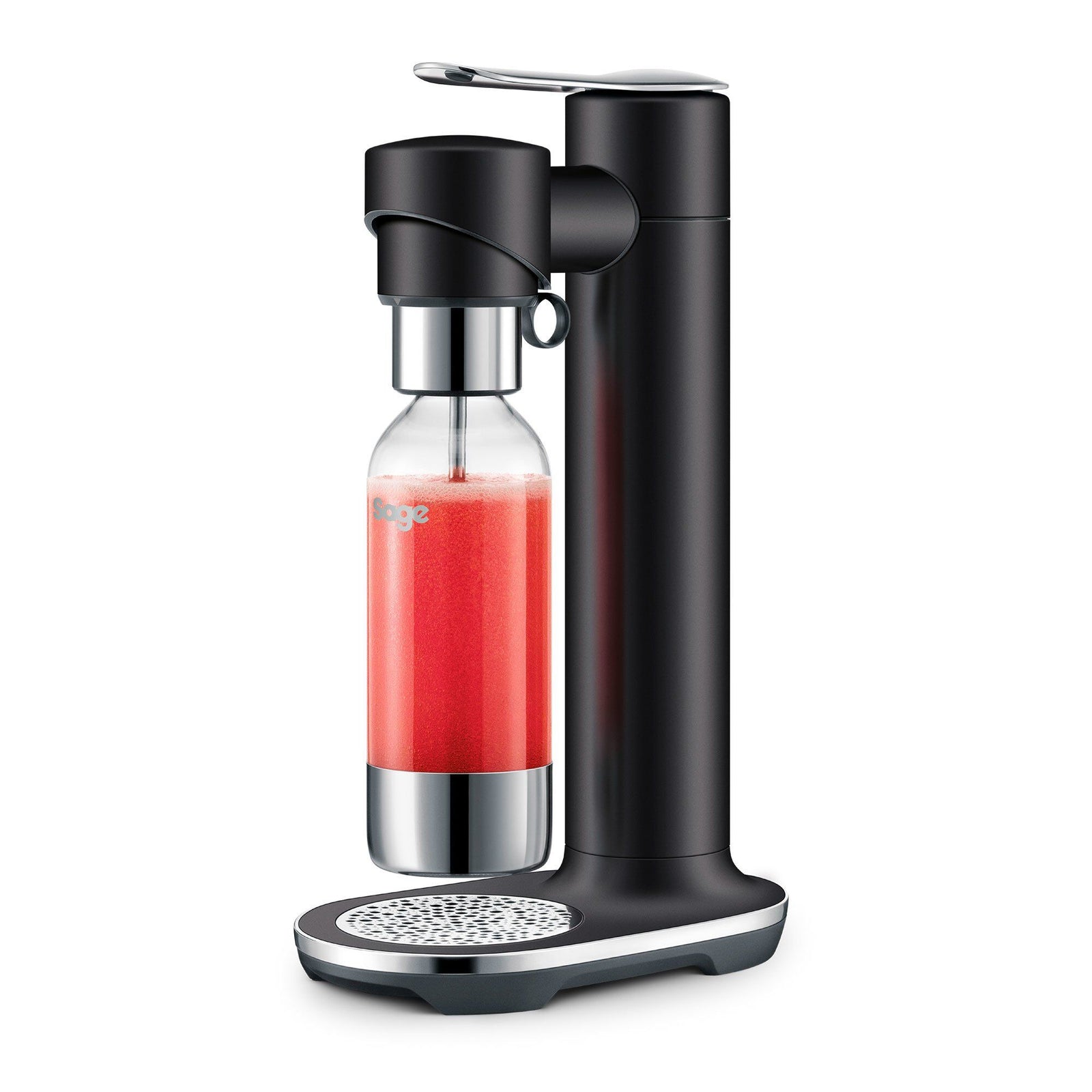 Sage Sage Infizz  Fusion sodavandsmaskine, black truffle – billede i brug (Sodavandsmaskiner)