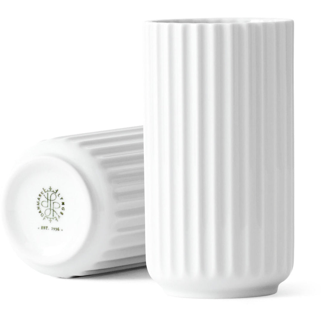 Lyngby porcelæn Lyngby porcelæn Lyngbyvasen 12 cm., porcelæn - hvid – produktvisning (Vase)