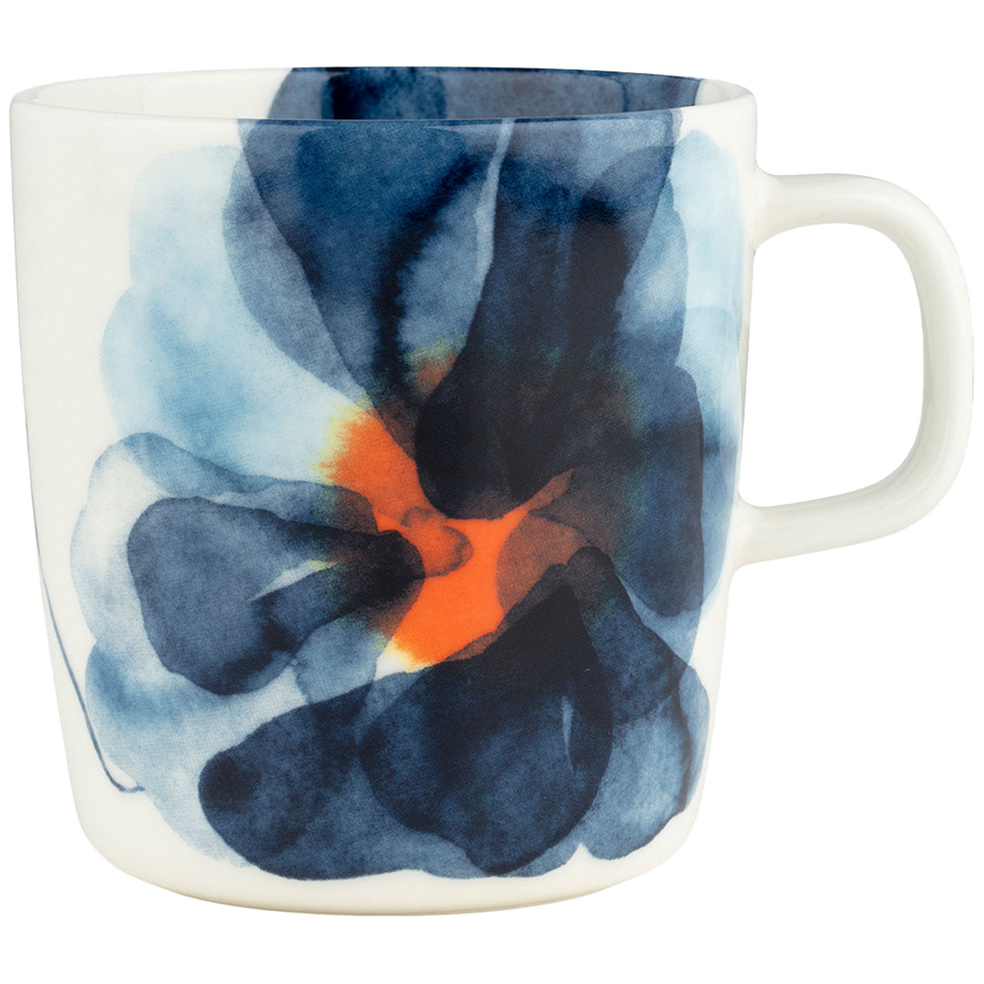 Marimekko Marimekko Valssi krus 4 dl, white/blue/orange – detaljebillede (Krus & Kopper)