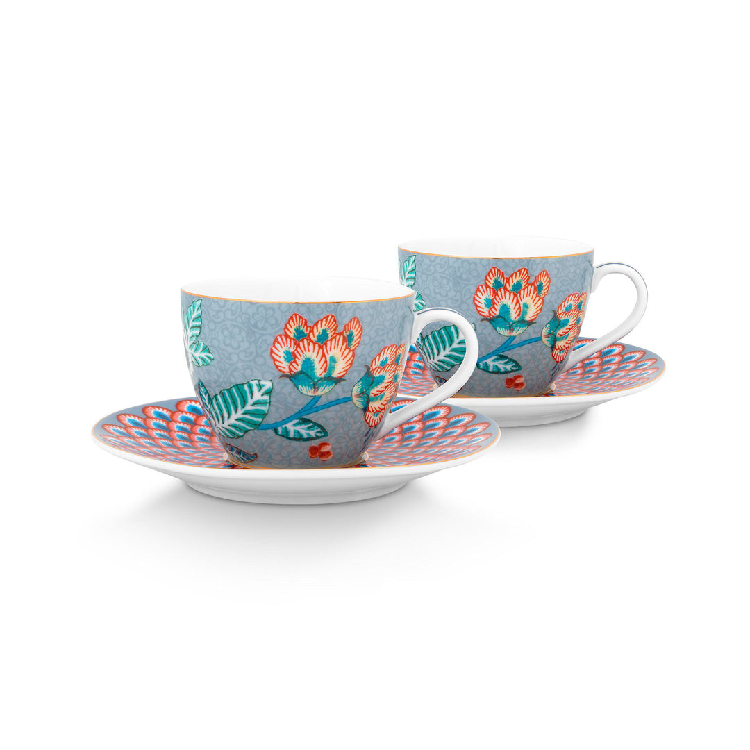 Se PIP Studio Flower Festival espressokopper 2-pak, blå ✔ Stort online udvalg i Pip studio - Køb online på udsalg og tilbud lige nu ✔ Meget billig fragt og hurtig levering: 1 - 2 hverdage - Varenummer: KTCH-69976 og barcode / Ean: 8720512744996 på lager - Udsalg på Hjem og madlavning, Bagning Spar op til 57% - Over 1124 kendte brands på udsalg