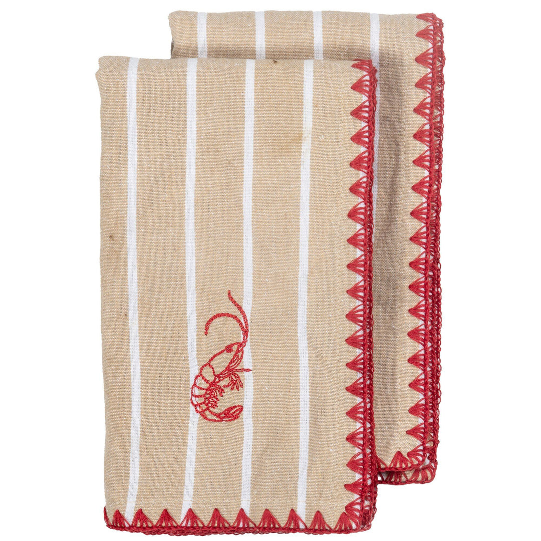 Byon Byon Bubba Beige serviet, 2-pak ❤ frontbillede (Serviet)