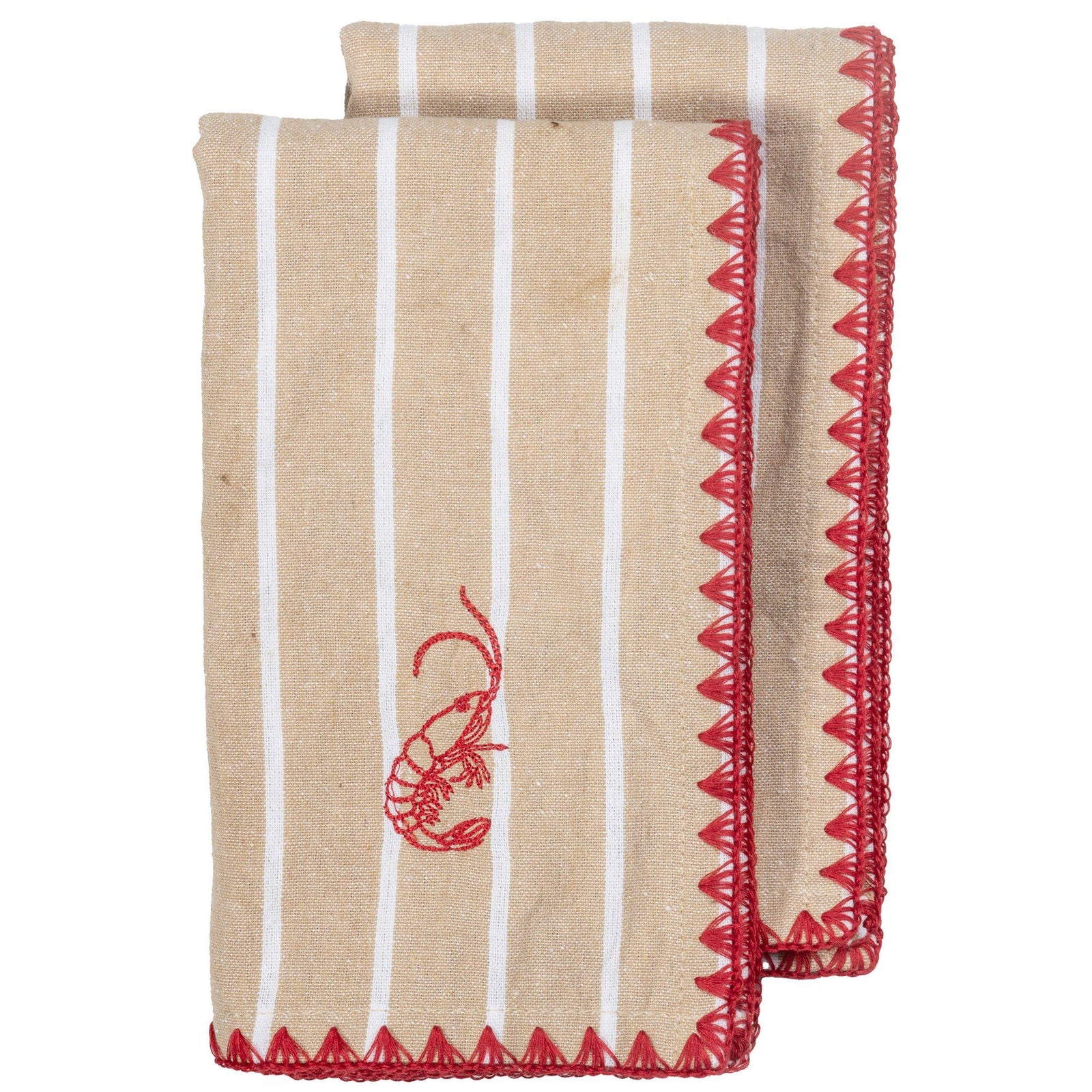 Byon Byon Bubba Beige serviet, 2-pak ❤ frontbillede (Serviet)