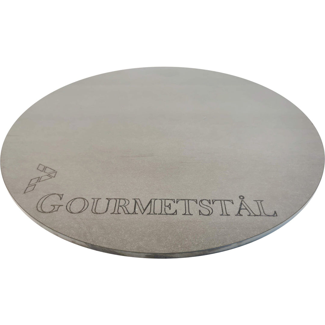 Gourmetstål Gourmetstål Rundt pizzastål, 30 cm. ❤ detaljebillede (Pizzasten)