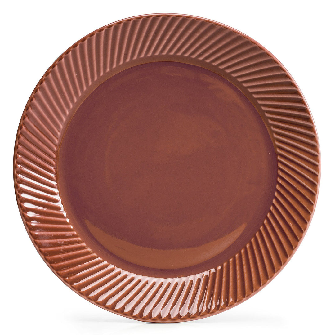 Sagaform Sagaform Coffee & More tallerken 20 cm, terracotta – close-up (Tallerken)