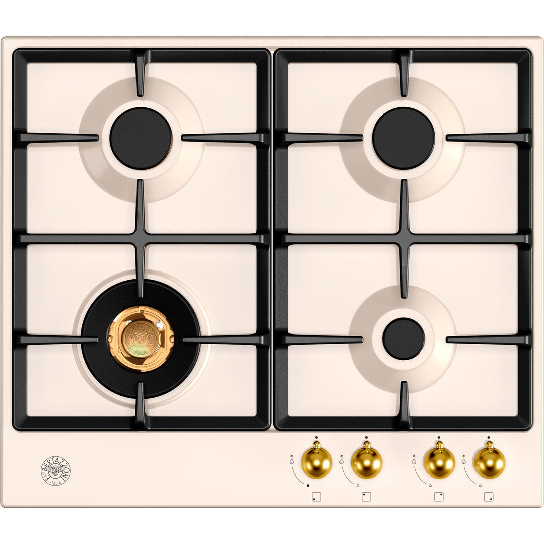 Bertazzoni Bertazzoni P604LHERAG Heritage gaskomfur, 60 cm ❤ produktfoto (Gaskogeplade)