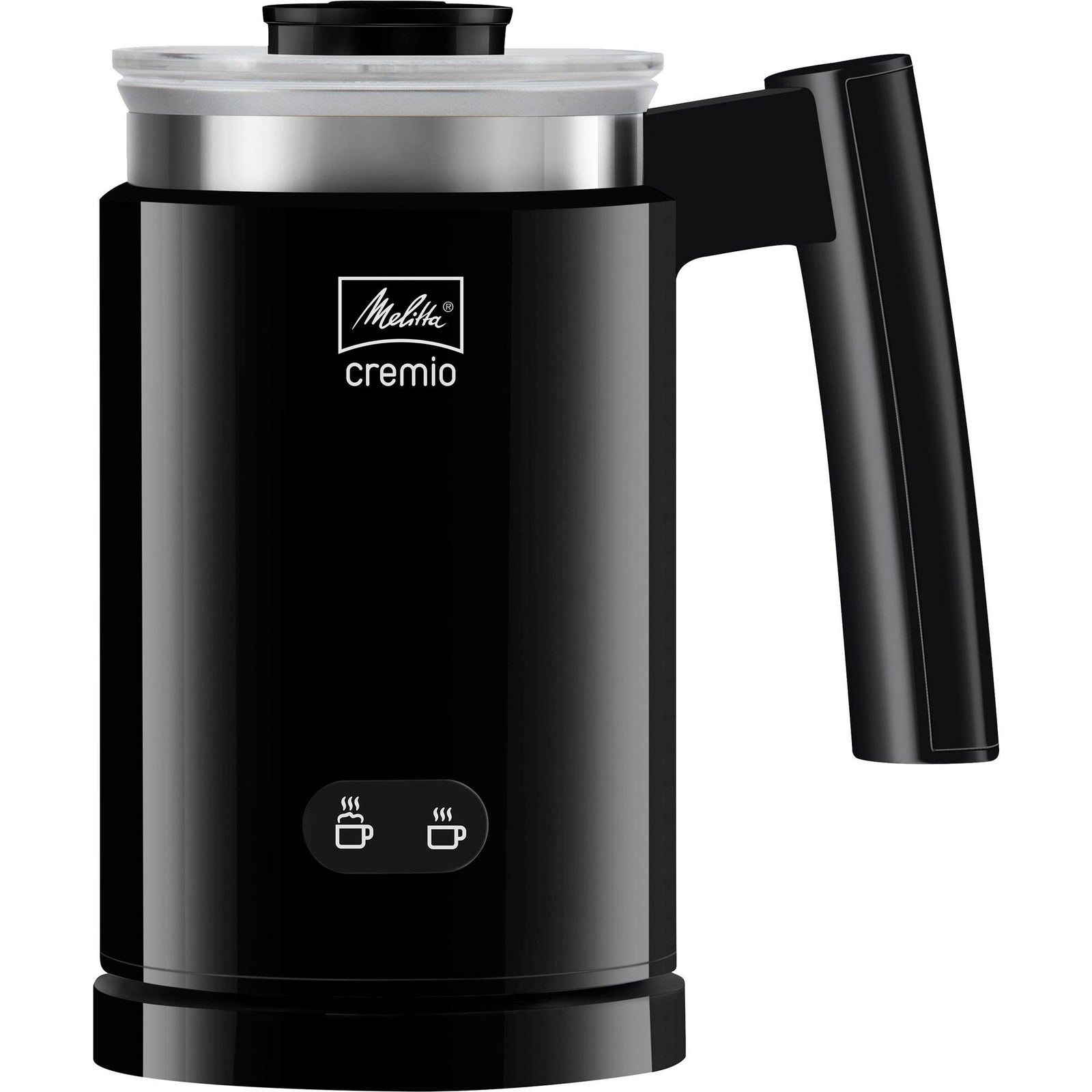 Melitta Melitta Cremio 2 Mælkeskummer Sort – frontbillede (Mælkeskummer)