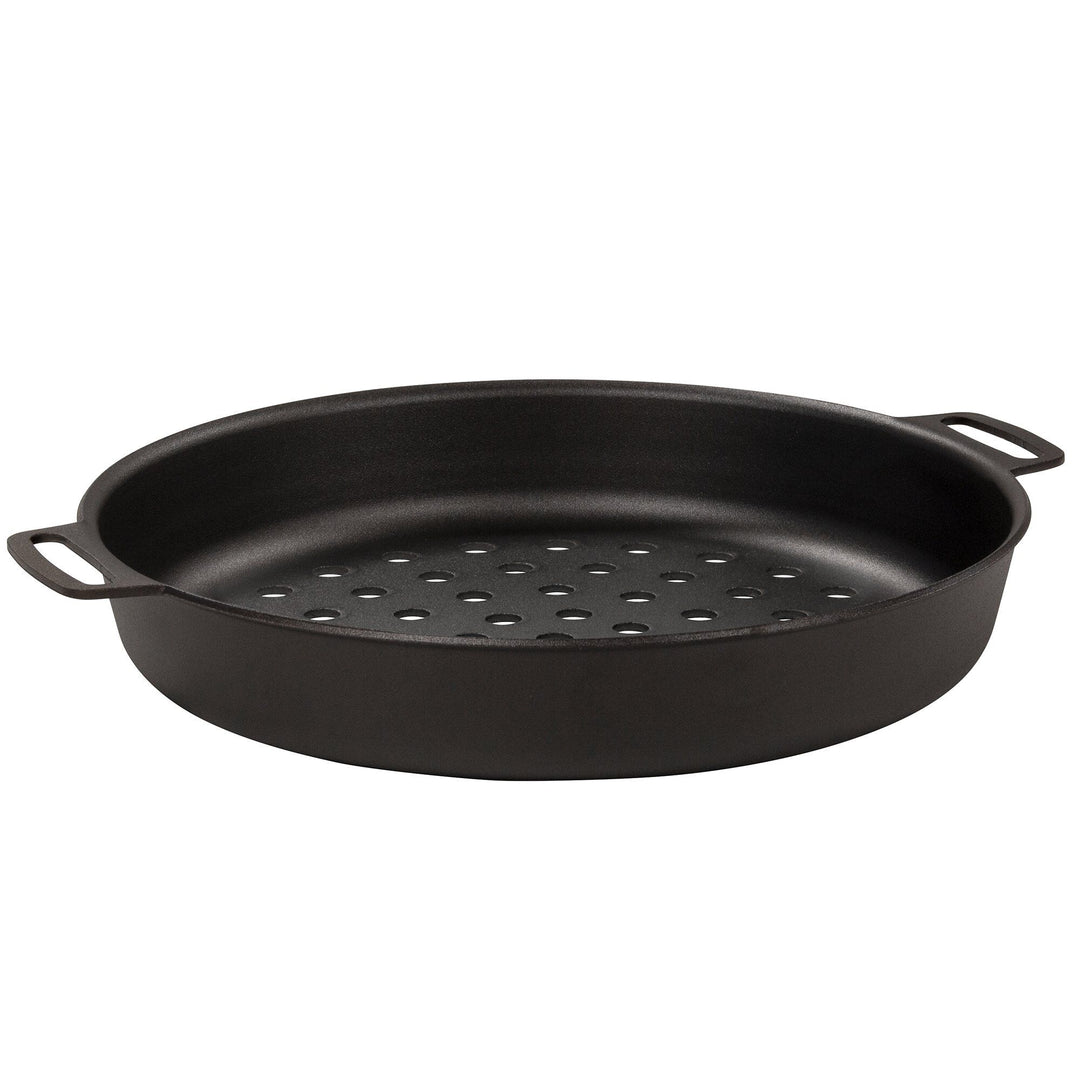 Kockums jernverk Kockums jernverk Perforeret grillform, 30 cm, kulstofstål – produktfoto (Ovnfast form)