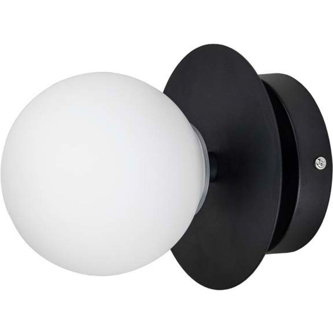 Globen lighting Globen lighting Plafond/Væg Art Deco Lampe, hvid/sort – produktfoto (Lampe)