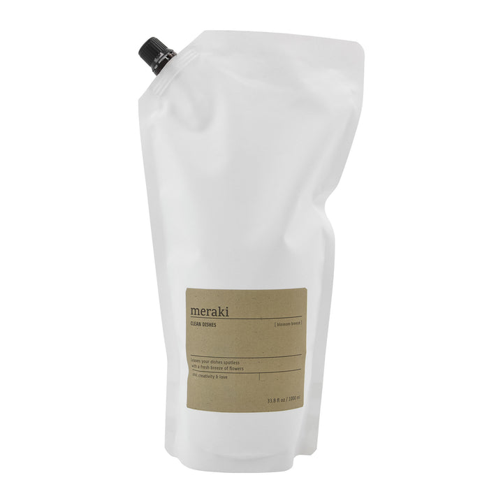 Meraki Meraki Diskmedel Blossom Breeze Refill 1000 ml – vinkelbillede (Opvaskemiddel)