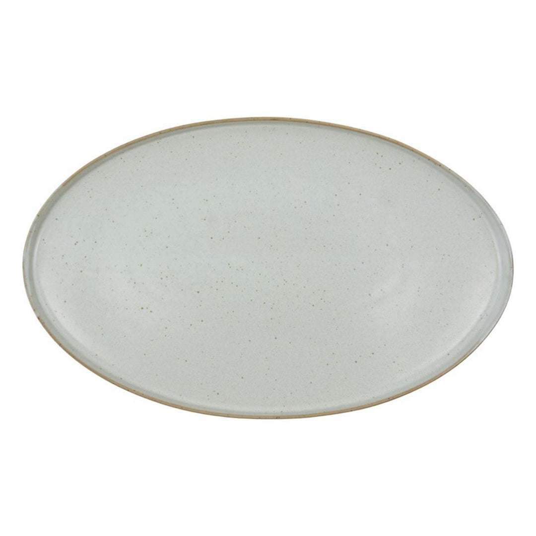 House doctor House doctor Pion serveringsfad 31 cm, grå/hvid – detaljebillede (Serveringsfad)