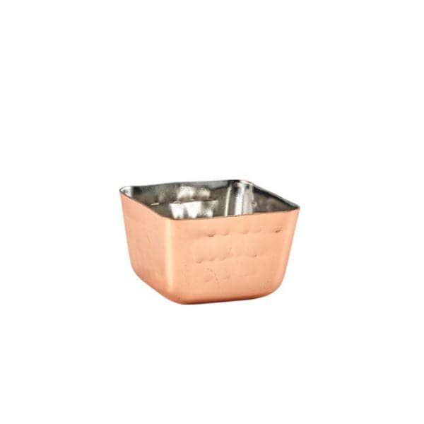 Kobberbelagt Firkantet Hamret Skål Fra Genware 71 Ml ❤ Kæmpe udvalg i Genware ❤ Billig fragt og hurtig levering 2 - 5 hverdage - Varenummer: BAR-877290 / Ean: '5020403119678 på lager - Udsalg på Køkken | Borddækning Spar op til 59% - Over 785 kendte brands på udsalg