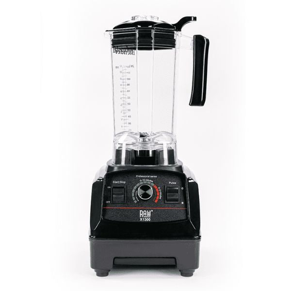 Produktbillede af Raw Blender X 1300 Sort 1.8hk 1.2l 1300w på tilbud i premium kvalitet