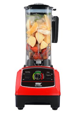 Produktbillede af Raw Blender X 2.5 Turbo Rød 2.5hp 2.2l på tilbud i premium kvalitet