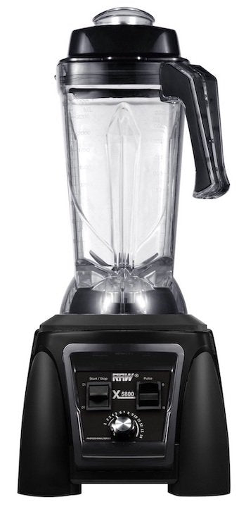 Produktbillede af Raw Blender X5800 2.5hp 2.5l 1800w Sort på tilbud i premium kvalitet