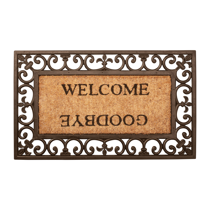 Esschert Design - Dørmåtte Welcome/Goodbye 76 x 45 cm ❤ Stort online udvalg i Esschert Design ❤ Billig fragt og hurtig levering 2 - 5 hverdage ❤ Varenummer: BGH-43980614533372 / Ean: &