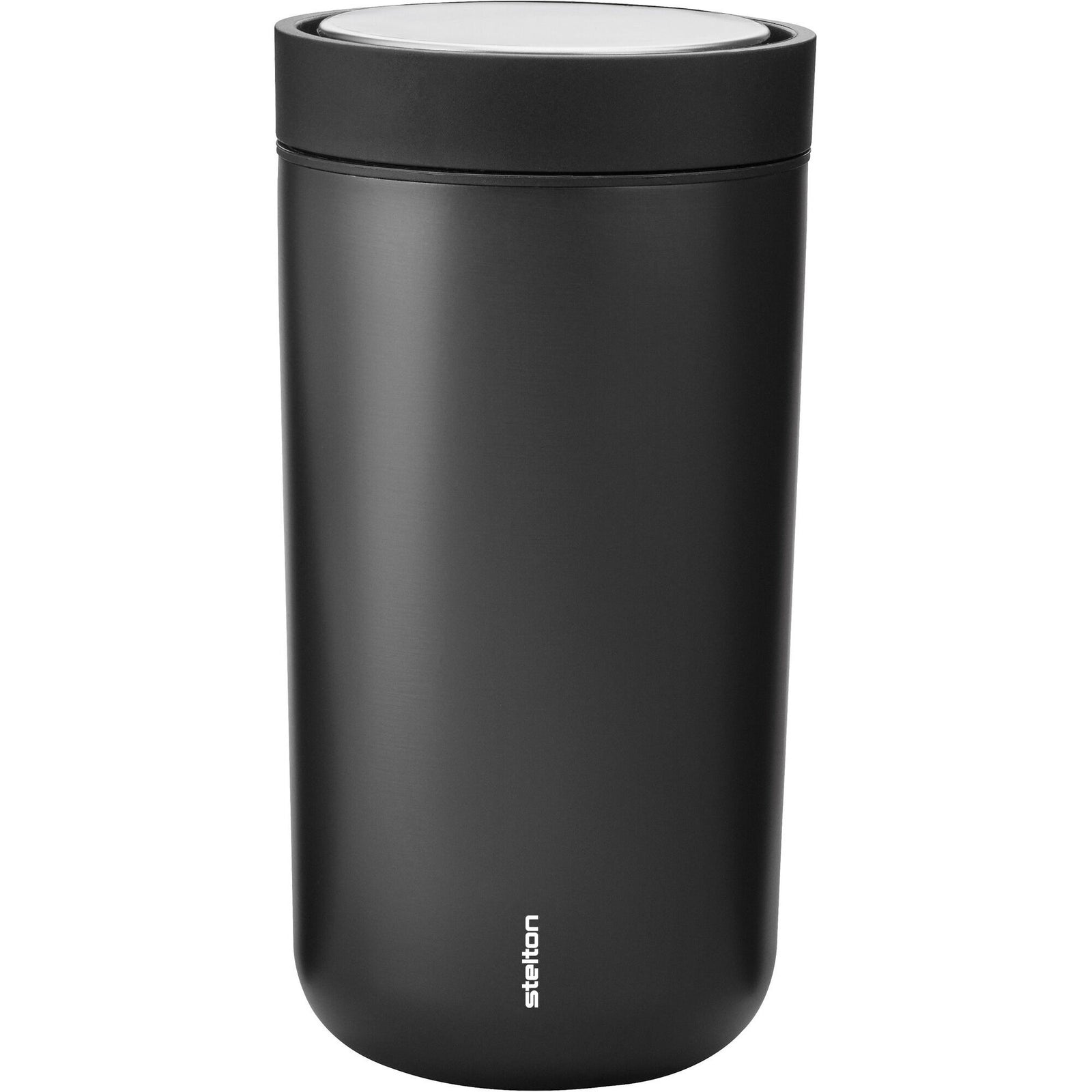 Stelton Stelton To Go Click Steel termokop 0,2 liter, metallic sort – detaljebillede (Termokop)