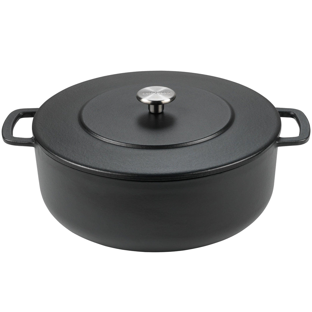 Combekk Combekk Støbejernsgryde emaljeret, sort, 28 cm. ❤ produktfoto (Støbejernsgryde)