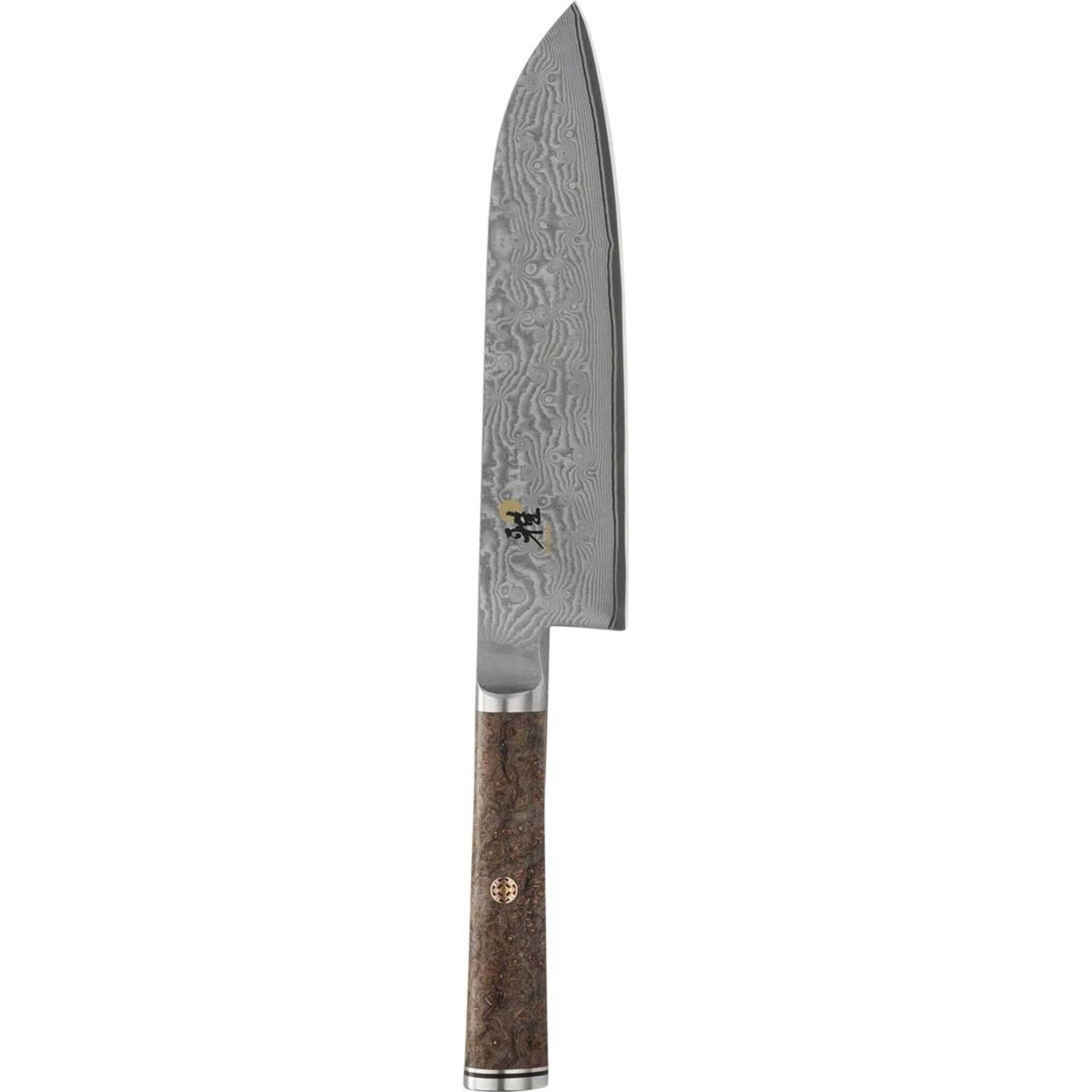 Miyabi Miyabi 5000MCD 67 black santokukniv, 14 cm. – frontbillede (Kokkekniv)