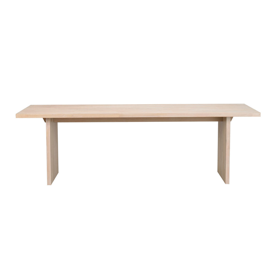 ROWICO Emmett spisebord rektangulær hvidpigmenteret eg 240x95