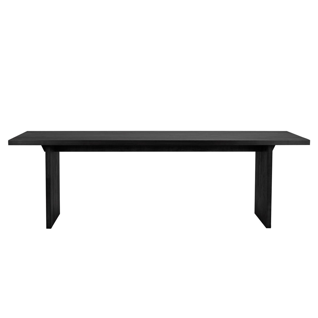 Produktbillede af ROWICO Emmett spisebord rektangulær sort ask 240x95 i premium kvalitet