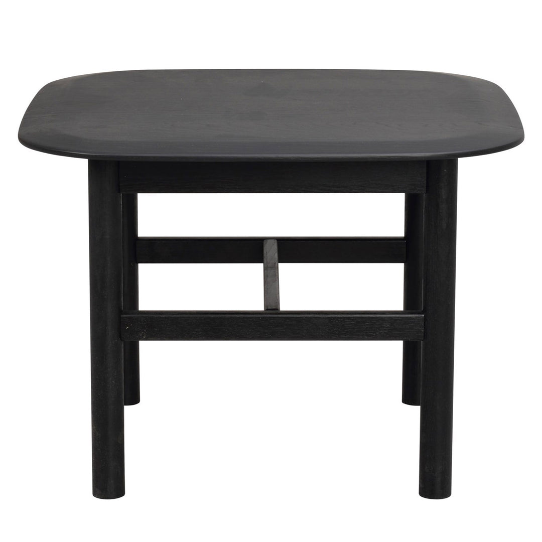 ROWICO Hammond sofabord kvadratisk sort eg 62x62