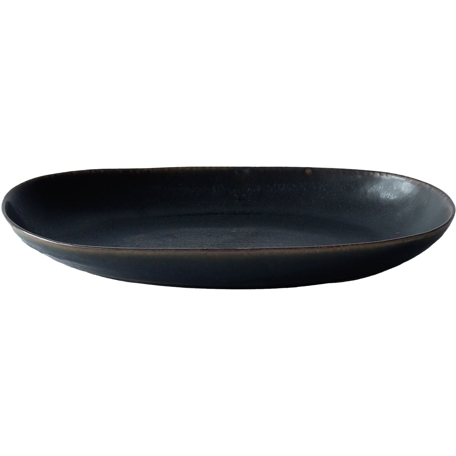 Tell me more Tell me more Bastia serveringsfad sort 37 x 21,5 cm, small ❤ billede i brug (Serveringsfad)