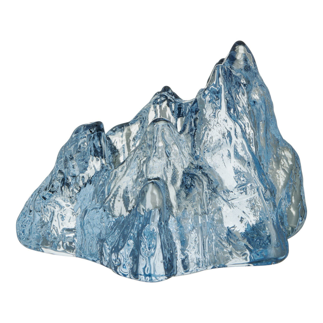 Kosta boda Kosta boda The Rock Lysestage 9,1 cm, isblå – vinkelbillede (Lysestage)