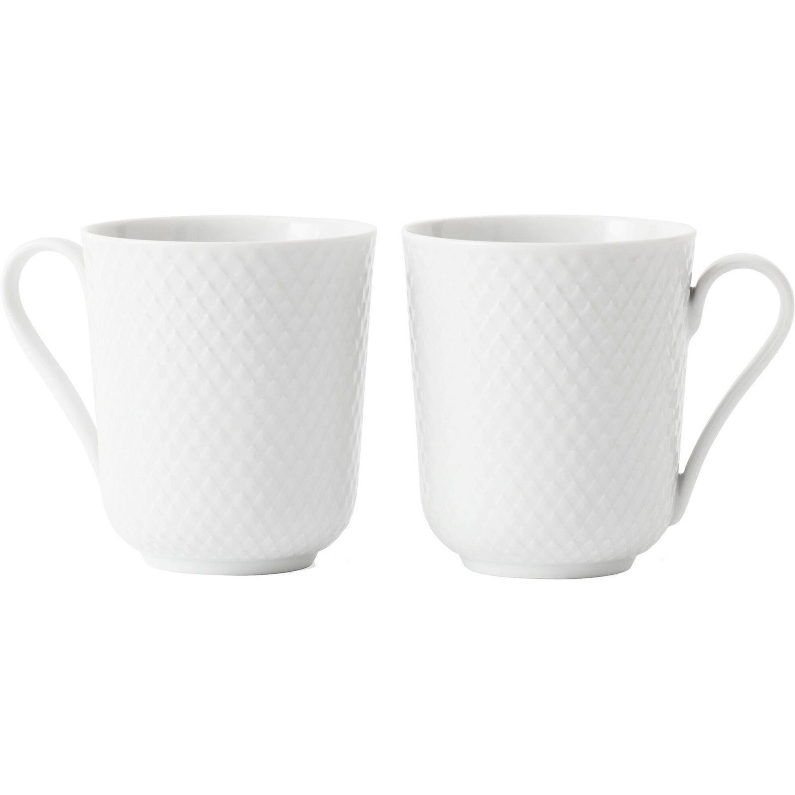 Lyngby porcelæn Lyngby porcelæn 2 stk. Rhombe kop – detaljebillede (Krus)