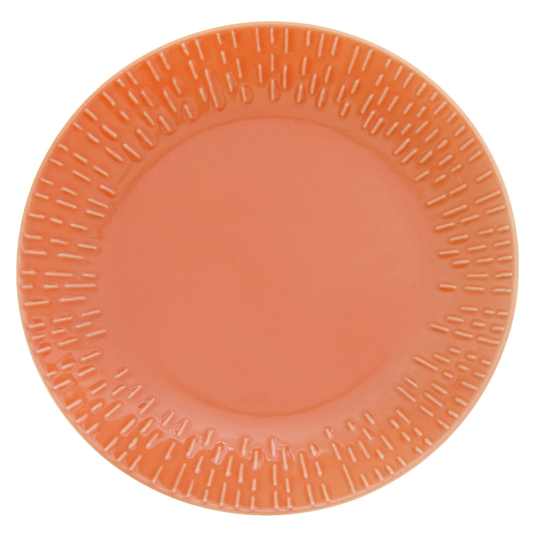 Aida Aida Confetti desserttallerken 21 cm, apricot ❤ produktvisning (Desserttallerken)