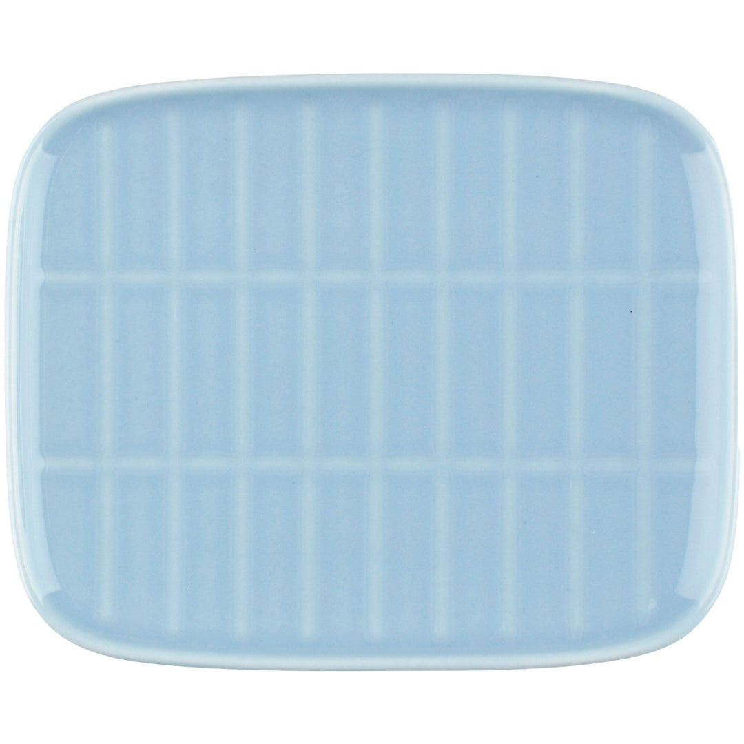 Marimekko Marimekko Tiiliskivi tallerken 15 x 12 cm, lyseblå – produktbillede (Tallerkener)