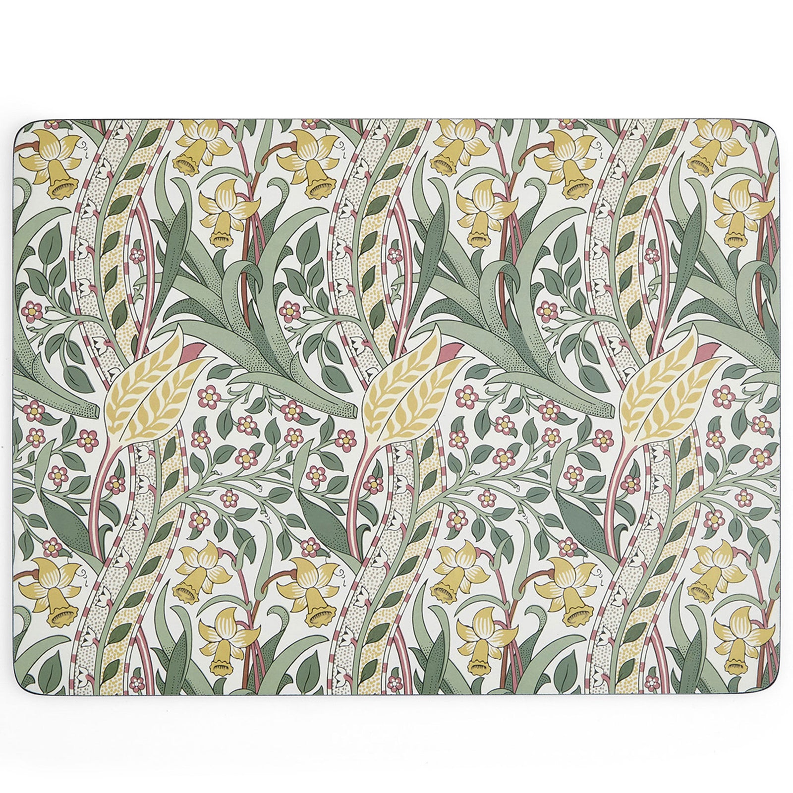 Spode Spode Morris & Co Daffodil dækkeserviet 40 x 30 cm 4-pak ❤ produktbillede i kategorien Bordskåner