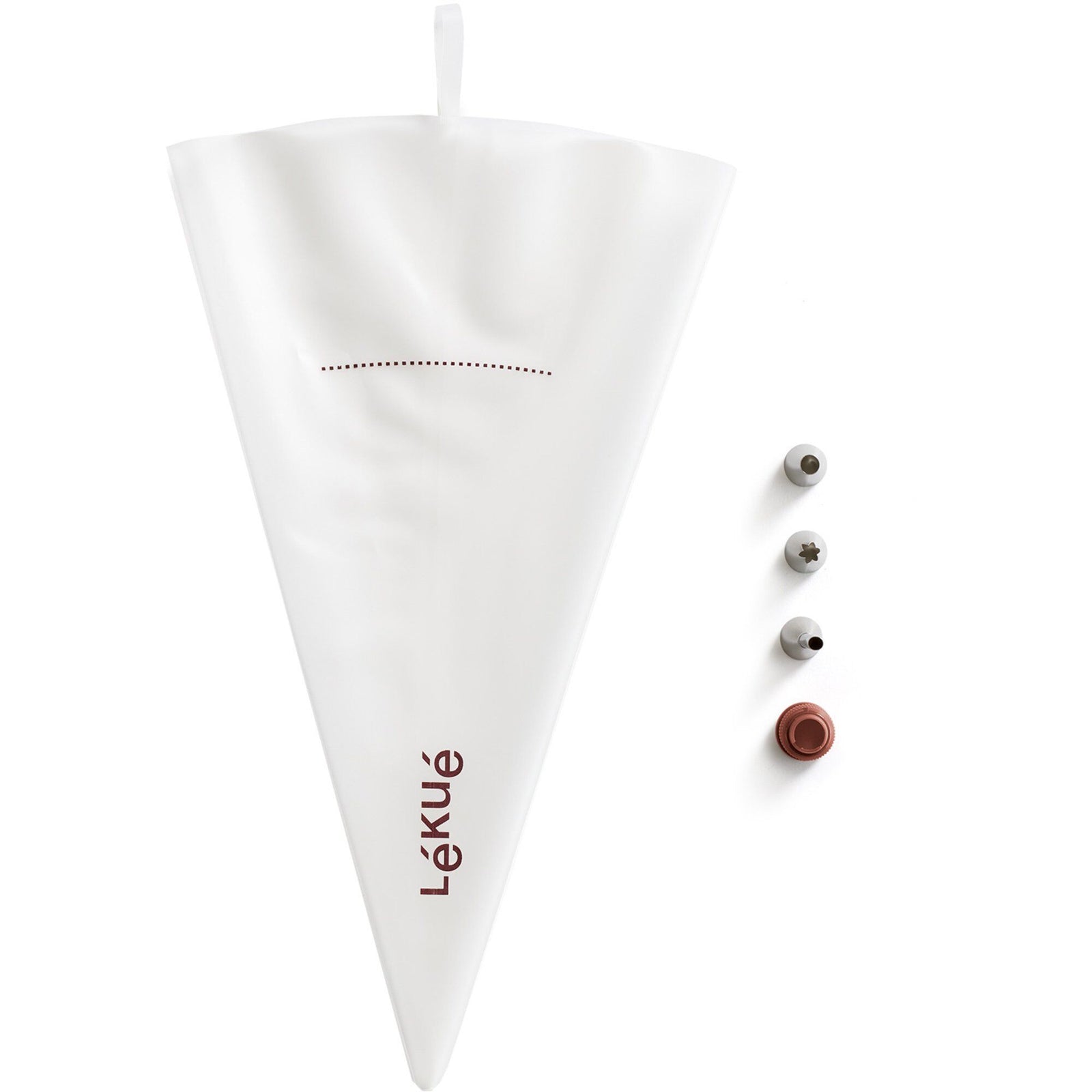 Lékué Lékué Sprøjtepose med 3 tyller – vinkelbillede (Sprøjtepose)