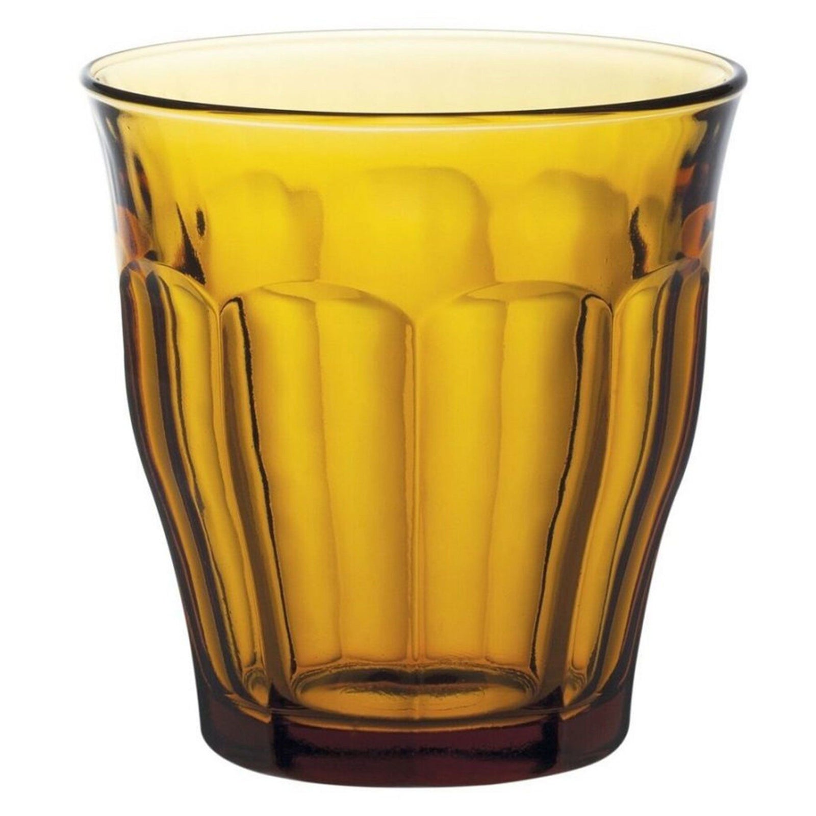 Duralex Duralex Picardie glas 25 cl, 6 stk., amber – close-up (Glas)