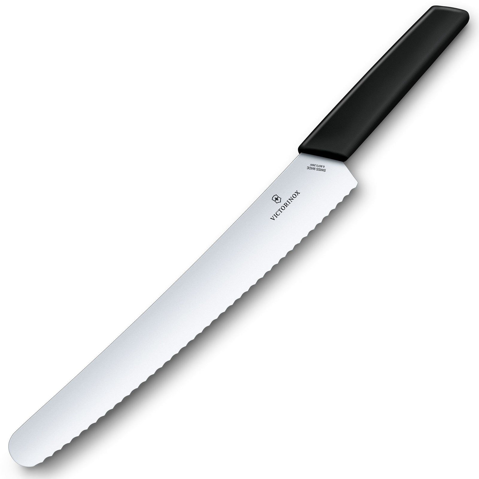 Victorinox Victorinox Swiss Modern brødkniv 26 cm, sort – vinkelbillede (Brødknive)