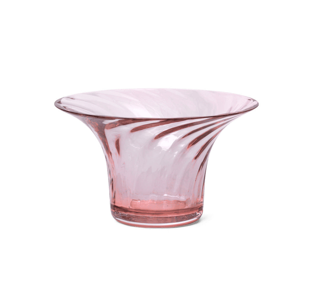Produktbillede af Rosendahl Filigran Optic Jubilæums Fyrfadsstage Ø11 cm rosa i premium kvalitet