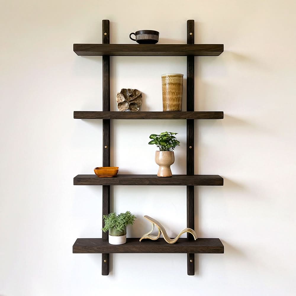 Rus Hylde 4 Mørk olieret eg ✔ Kæmpe udvalg i  Storage And Shelves ✔ Billig fragt og hurtig levering 2 - 5 hverdage - Varenummer: STSH-230793 / Ean:  på lager - Udsalg på Rus Hylder Spar op til 54% - Over 1312 kendte brands på udsalg