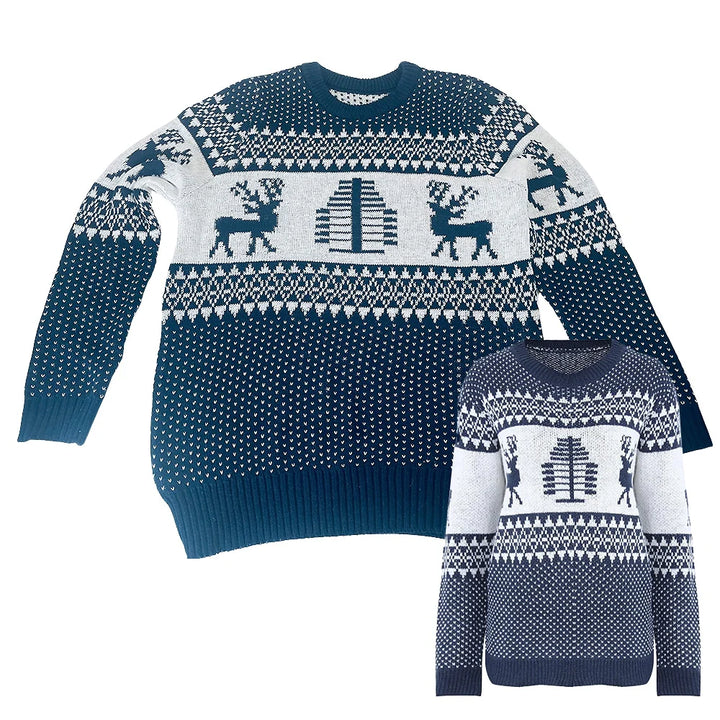 Jule Sweater Mange Sjove Modeller og Farver S-005 Small