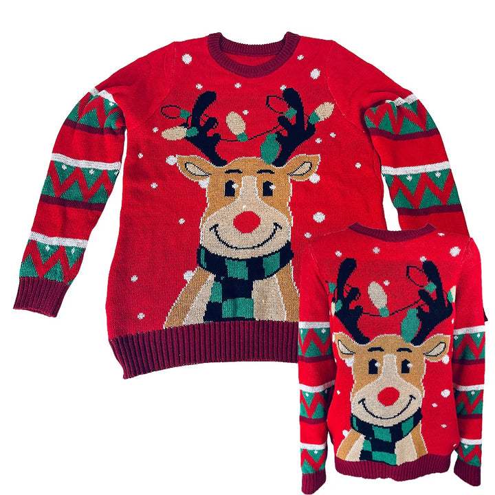 Jule Sweater Mange Sjove Modeller og Farver S-025 Small