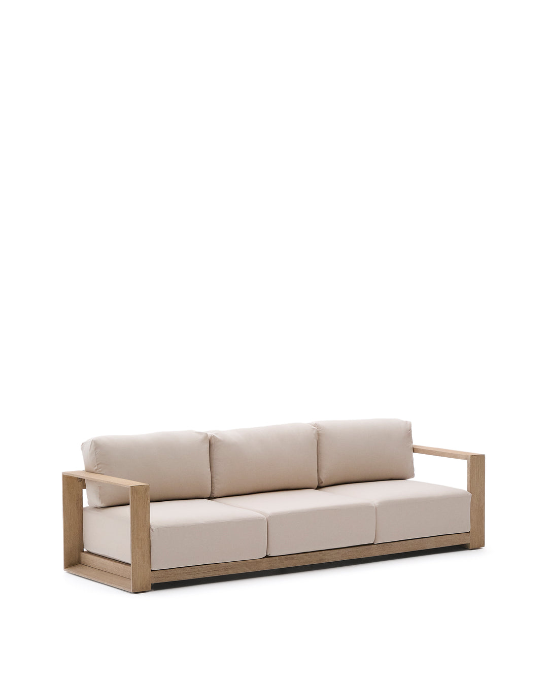 KAVE HOME Ambra 3-pers. udendørs havesofa m. aftagelige hynder akacietræ 249cm