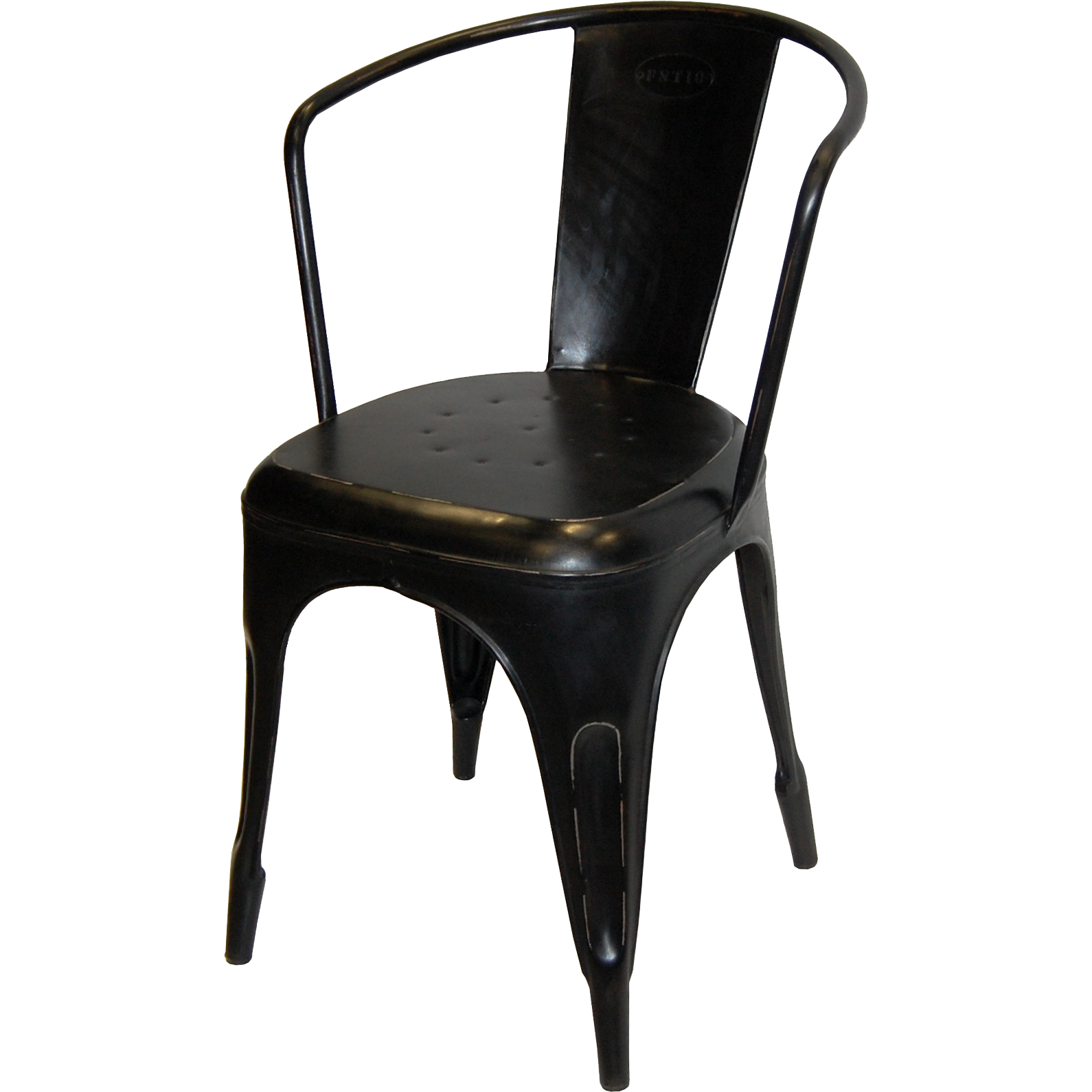 Produktbillede af TRADEMARK LIVING STOL ANTIKSORT 80 i premium kvalitet