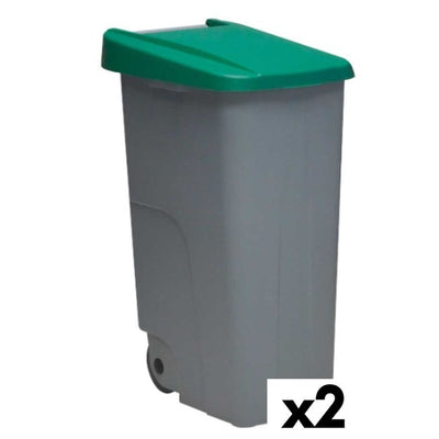 Se Skraldespand med hjul Denox 85 L Grøn 58 x 41 x 76 cm  Stort online udvalg i Denox - Køb online på udsalg og tilbud lige nu  Meget billig fragt og hurtig levering: 1 - 2 hverdage - Varenummer: S2226341 og barcode / Ean: '4899888666943 på lager - Udsalg på Hjem og madlavning, Opbevaring og organisering Spar op til 64% - Over 1112 kendte brands på udsalg