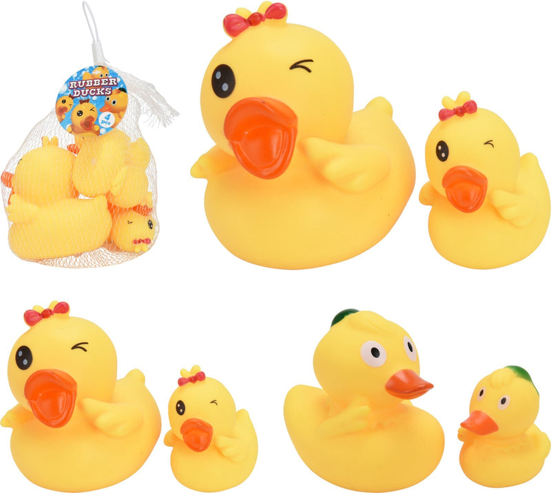 Badeænder - 4 stk. ❤ Stort online udvalg i Bolig og Haven ❤ Billig fragt og hurtig levering 2 - 5 hverdage ❤ Varenummer: BGH-47000845549898 / Ean: &