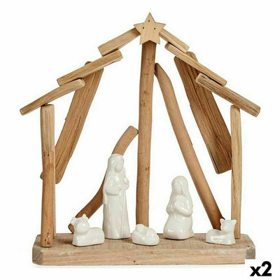 Se Betlehem dekoration Keramik Brun Hvid 2 stk 25 x 28 x 10 cm Natur Træ (2 stk)  Stort online udvalg i Krist+ - Køb online på udsalg og tilbud lige nu  Meget billig fragt og hurtig levering: 1 - 2 hverdage - Varenummer: S3621465 og barcode / Ean: '4899888575870 på lager - Udsalg på Hjem og madlavning, Boligindretning Spar op til 57% - Over  857 kendte brands på udsalg