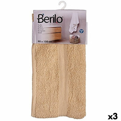 Se Badehåndklæde Berilo 89659 Flødefarvet 80 % bomuld 20 % Polyester 90 x 150 cm (3 stk) ✔ Stort online udvalg i Berilo - Køb online på udsalg og tilbud lige nu ✔ Meget billig fragt og hurtig levering: 1 - 2 hverdage - Varenummer: S3625232 og barcode / Ean: '4899888635963 på lager - Udsalg på Hjem og madlavning, Bad Spar op til 65% - Over  785 kendte brands på udsalg