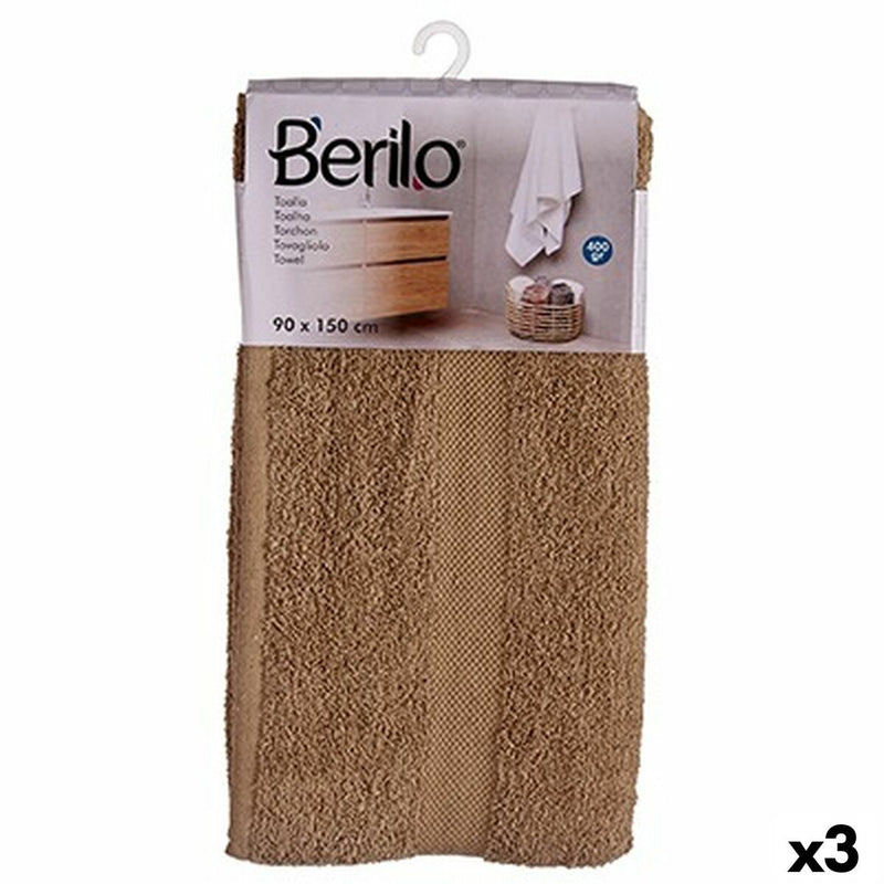 Se Badehåndklæde Berilo 89663 Camel 80 % bomuld 20 % Polyester 90 x 150 cm (3 stk) ✔ Stort online udvalg i Berilo - Køb online på udsalg og tilbud lige nu ✔ Meget billig fragt og hurtig levering: 1 - 2 hverdage - Varenummer: S3625236 og barcode / Ean: &