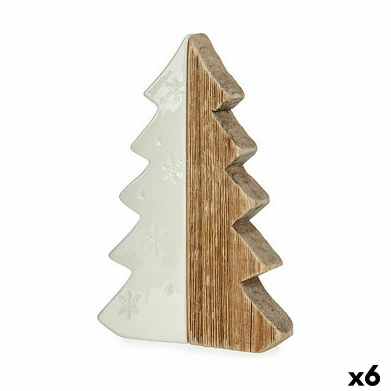 Se Juletræ Krist+ 20A154-21 Hvid Natur Træ Keramik Juletræ 3 x 21 x 14 cm (6 stk)  Stort online udvalg i Krist+ - Køb online på udsalg og tilbud lige nu  Meget billig fragt og hurtig levering: 1 - 2 hverdage - Varenummer: S3627455 og barcode / Ean: &
