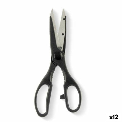 Se Køkkensaks Kinvara KN0194 Sort Sølvfarvet 7,5 x 21 x 1 cm (12 stk)  Stort online udvalg i Kinvara - Køb online på udsalg og tilbud lige nu  Meget billig fragt og hurtig levering: 1 - 2 hverdage - Varenummer: S3629312 og barcode / Ean: '4899888646570 på lager - Udsalg på Hjem og madlavning, Utensilier Spar op til 58% - Over 1122 kendte brands på udsalg