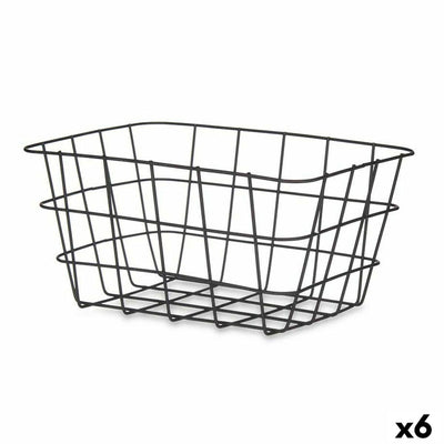 Se Kurv Kinvara W5759K-S BLACK Sort Metal 24,5 x 12 x 18 cm (6 stk)  Stort online udvalg i Kinvara - Køb online på udsalg og tilbud lige nu  Meget billig fragt og hurtig levering: 1 - 2 hverdage - Varenummer: S3629414 og barcode / Ean: '4899888652014 på lager - Udsalg på Hjem og madlavning, Opbevaring og organisering Spar op til 51% - Over 1122 kendte brands på udsalg