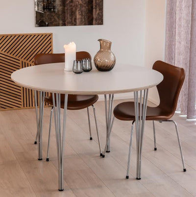 tilbud på DT 100 rundt spisebord i hvid laminat, ø 100 cm. Billigt udsalg! Stort online udvalg. Hurtig levering: 1-2 hverdage. Varenummer: 3NDC-5718-6748. Spar op til 53%.